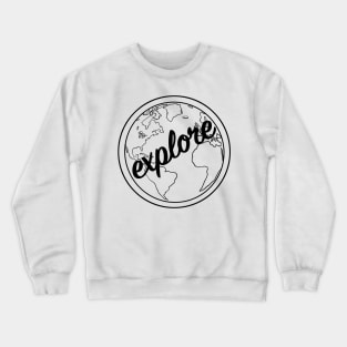 Explore World Crewneck Sweatshirt